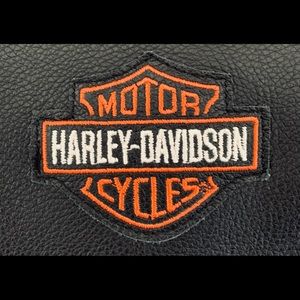 Harley Davidson vest Men’s XL Leather Black